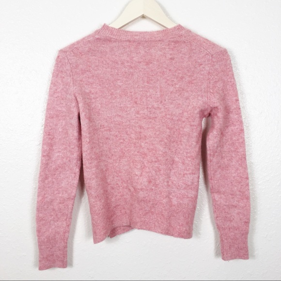 GAP Pastel Pink Lambswool Blend Pullover Sweater - Picture 2 of 7